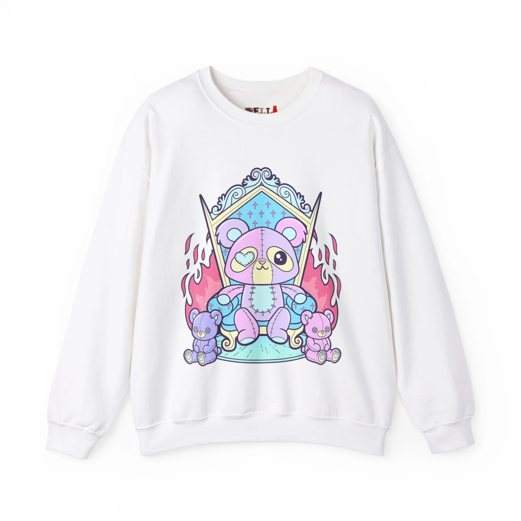 Throne Teddy Bear Sweatshirt
