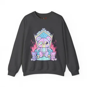 Throne Teddy Bear Sweatshirt