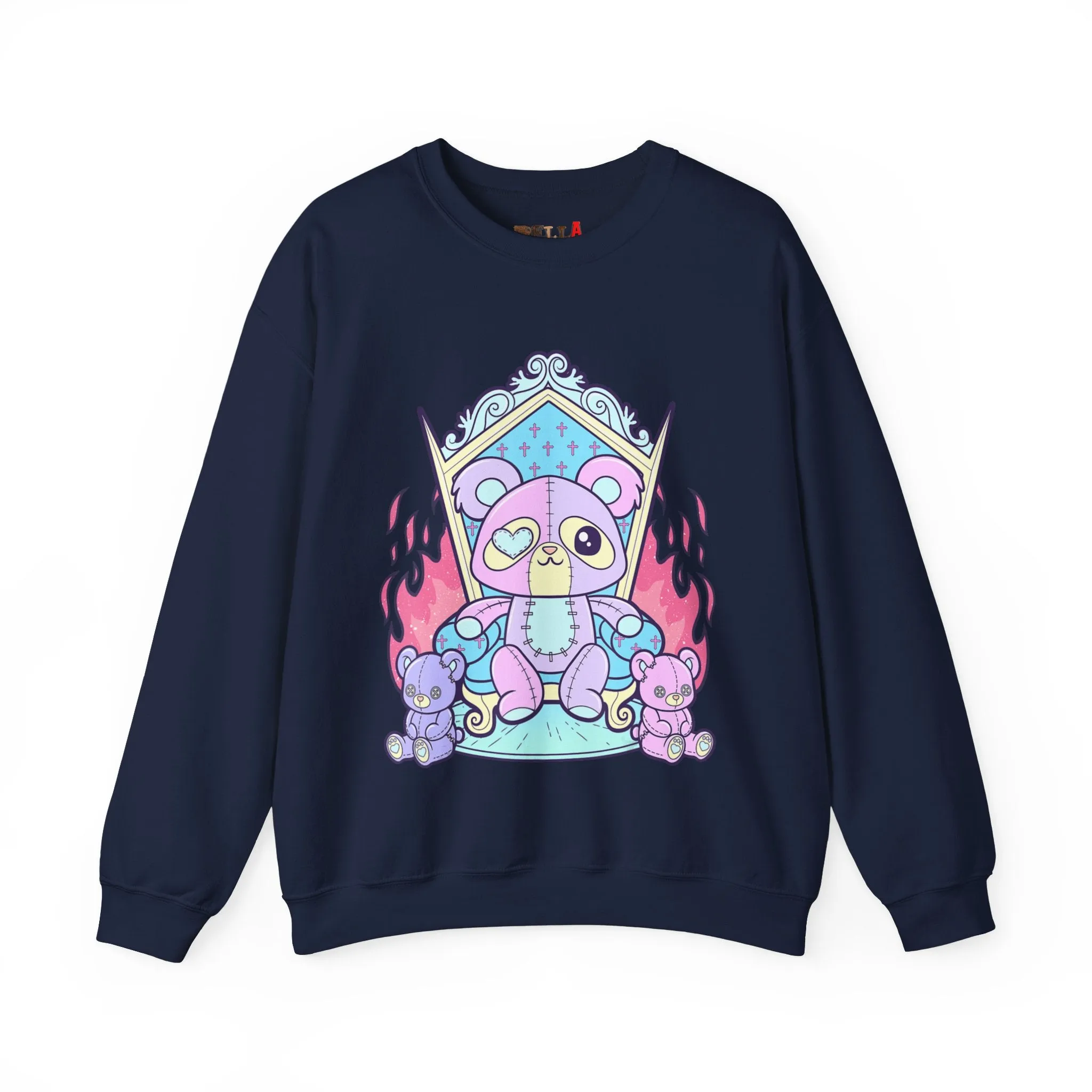 Throne Teddy Bear Sweatshirt