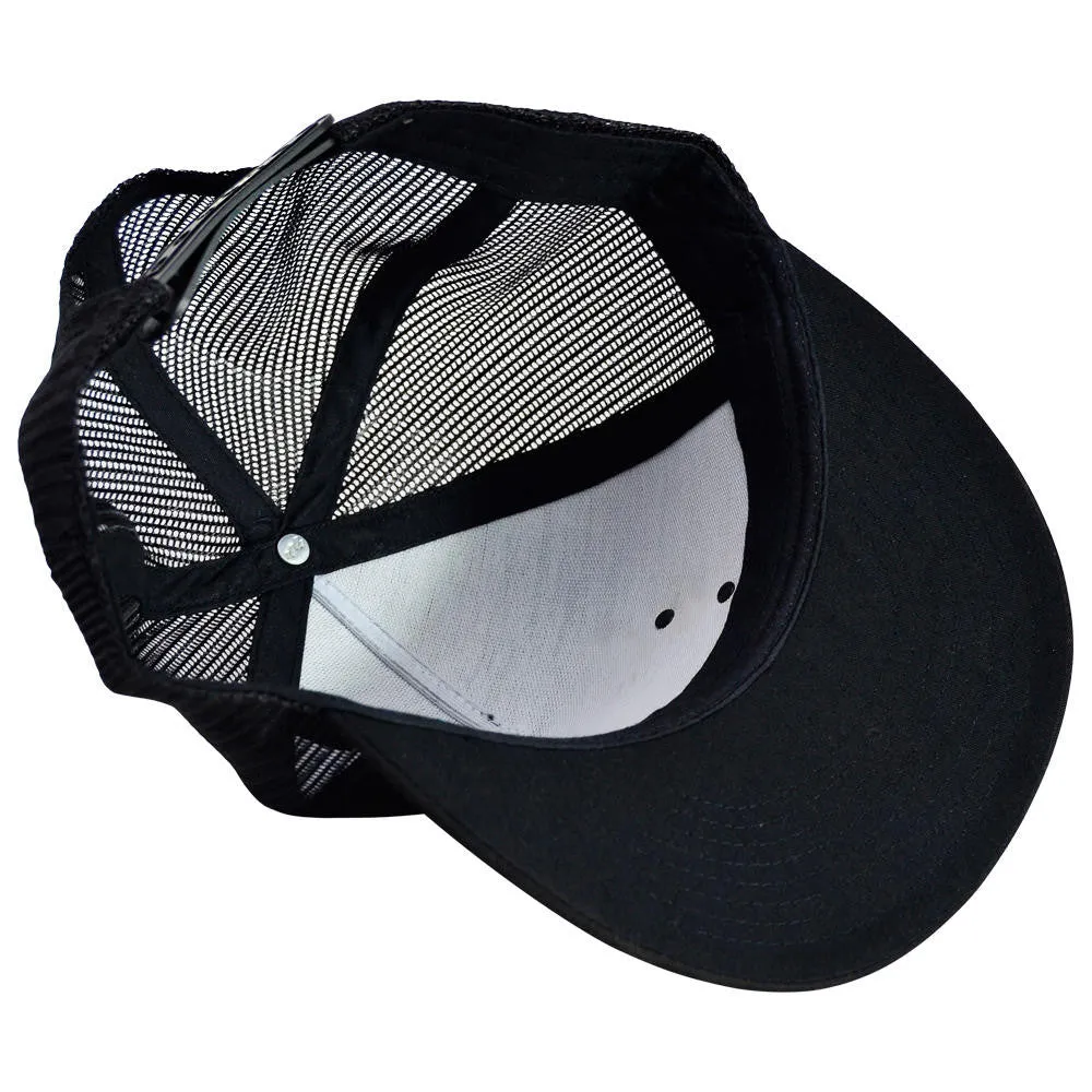 Throttle Addiction - 5 Panel Snap Back Hat - Piston Logo