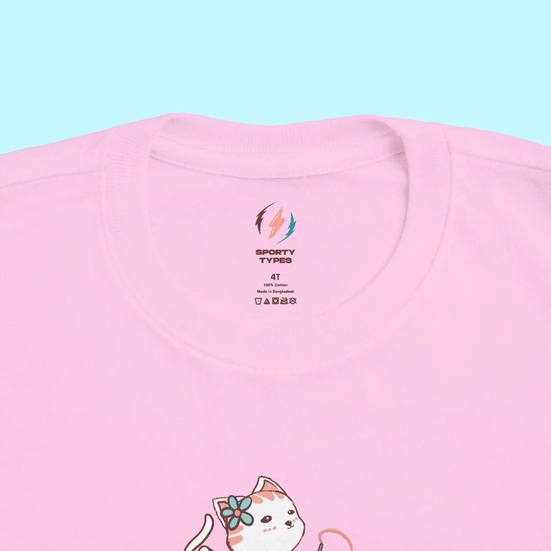 Toddler Gymnastics Fan Jersey T-Shirt