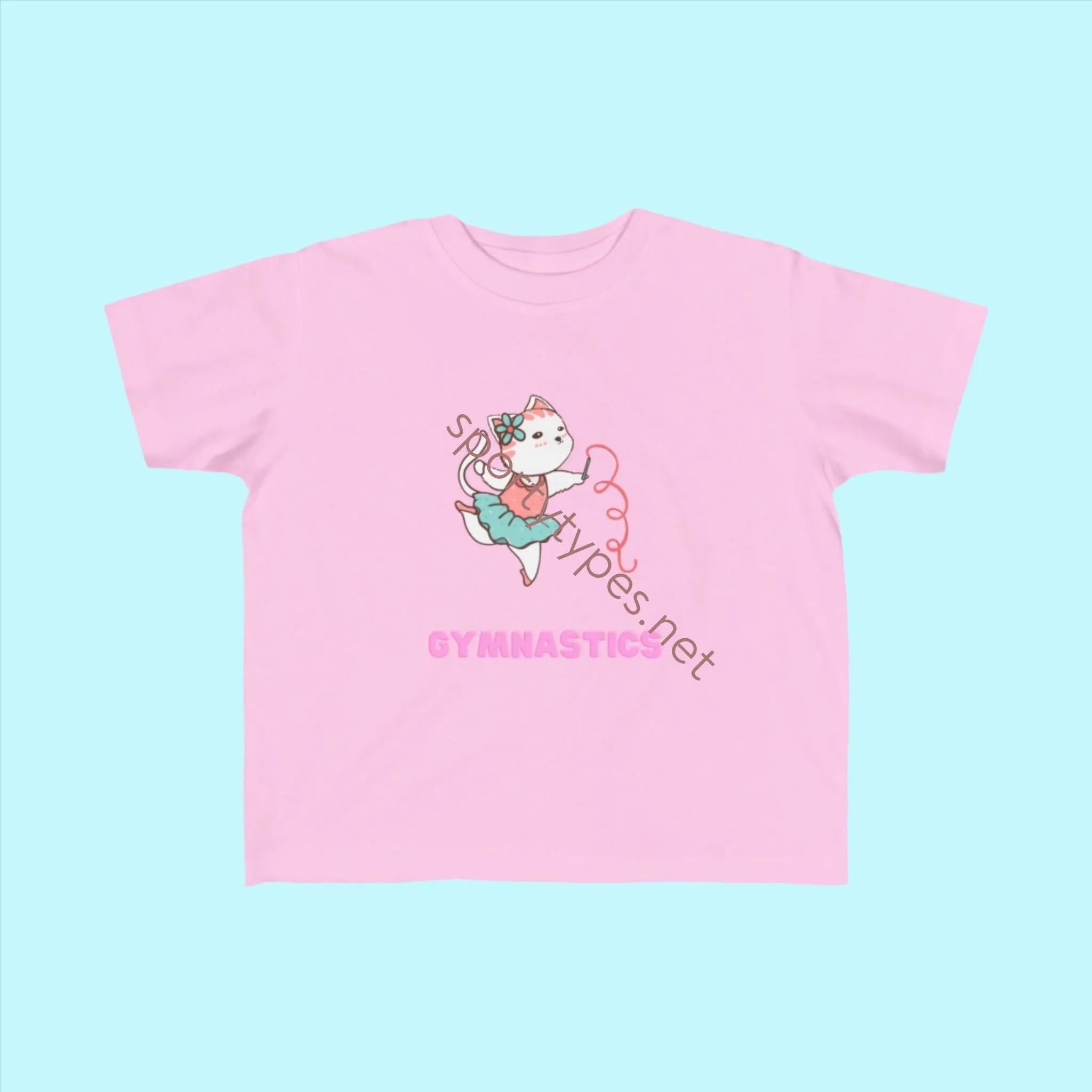 Toddler Gymnastics Fan Jersey T-Shirt