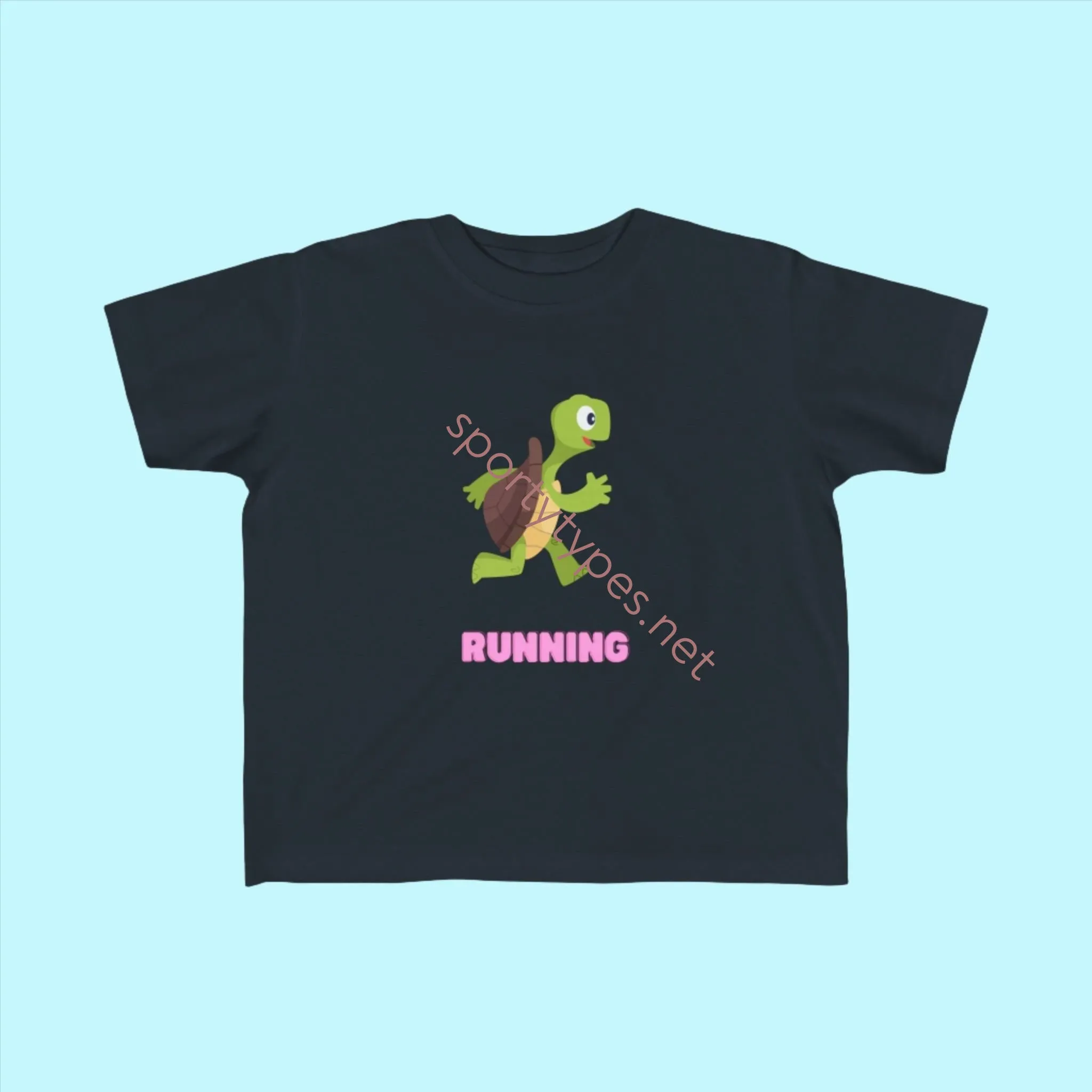 Toddler Running Fan Jersey T-Shirt
