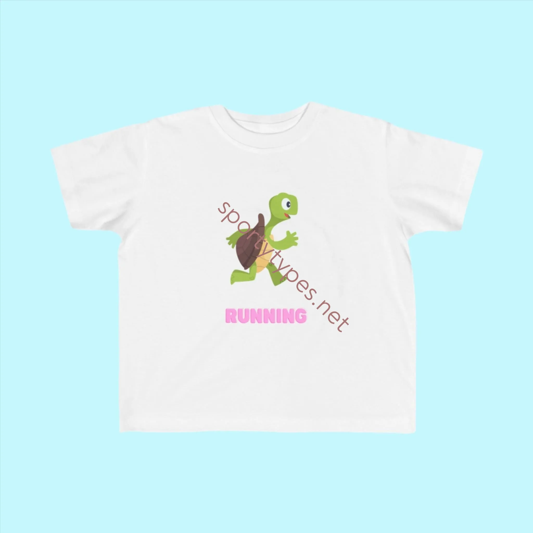 Toddler Running Fan Jersey T-Shirt