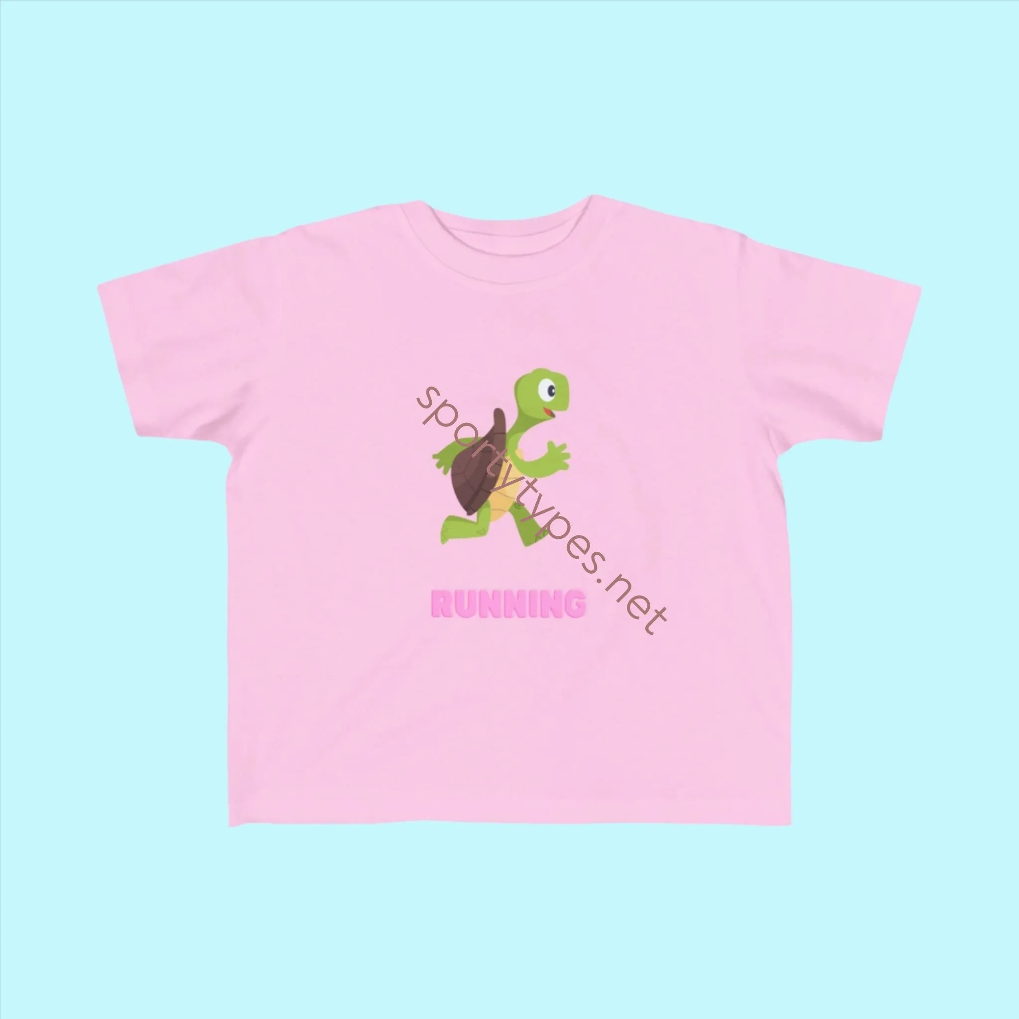 Toddler Running Fan Jersey T-Shirt