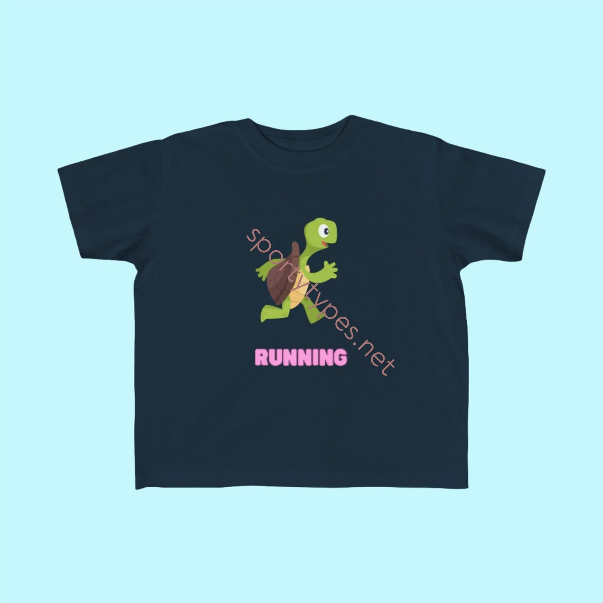 Toddler Running Fan Jersey T-Shirt