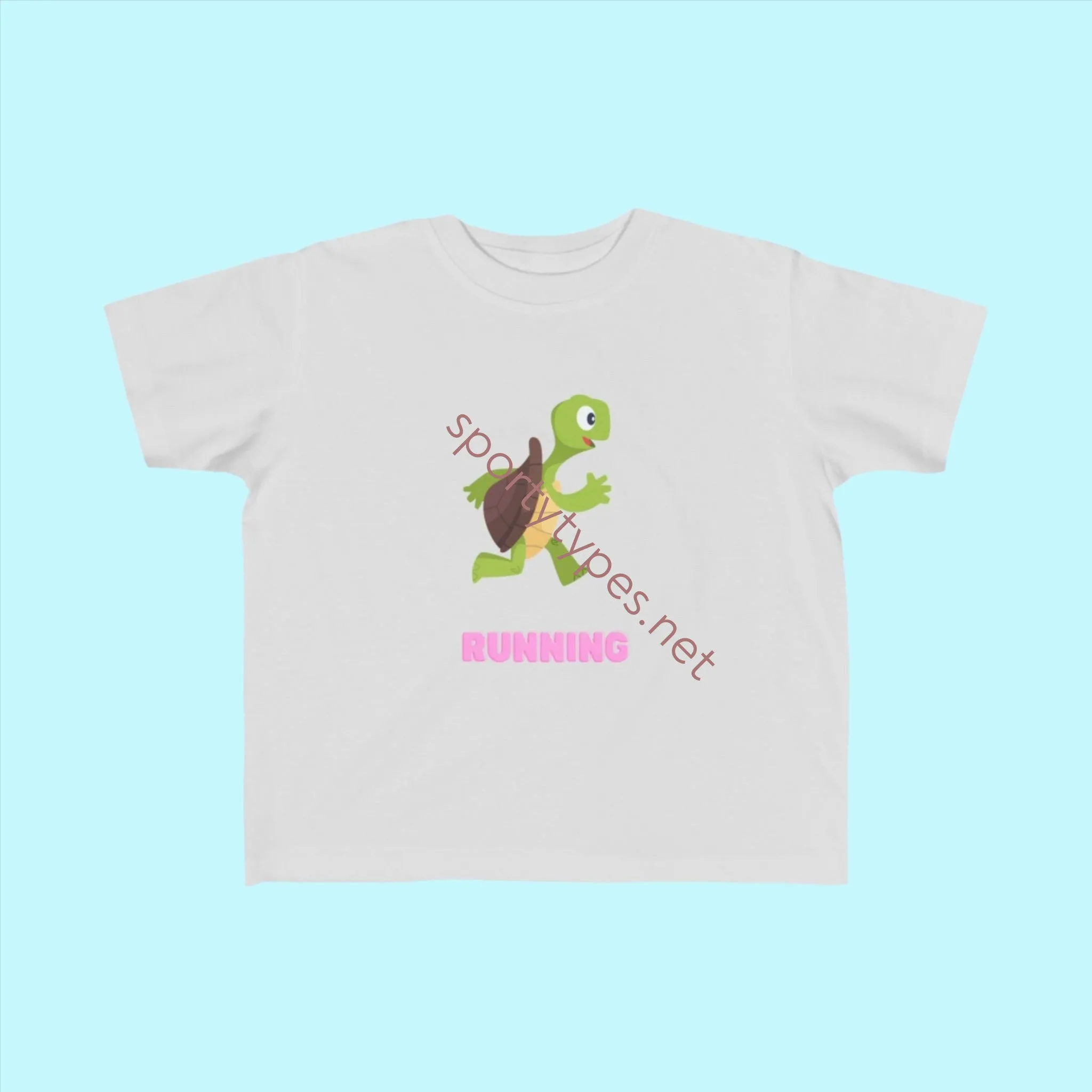 Toddler Running Fan Jersey T-Shirt
