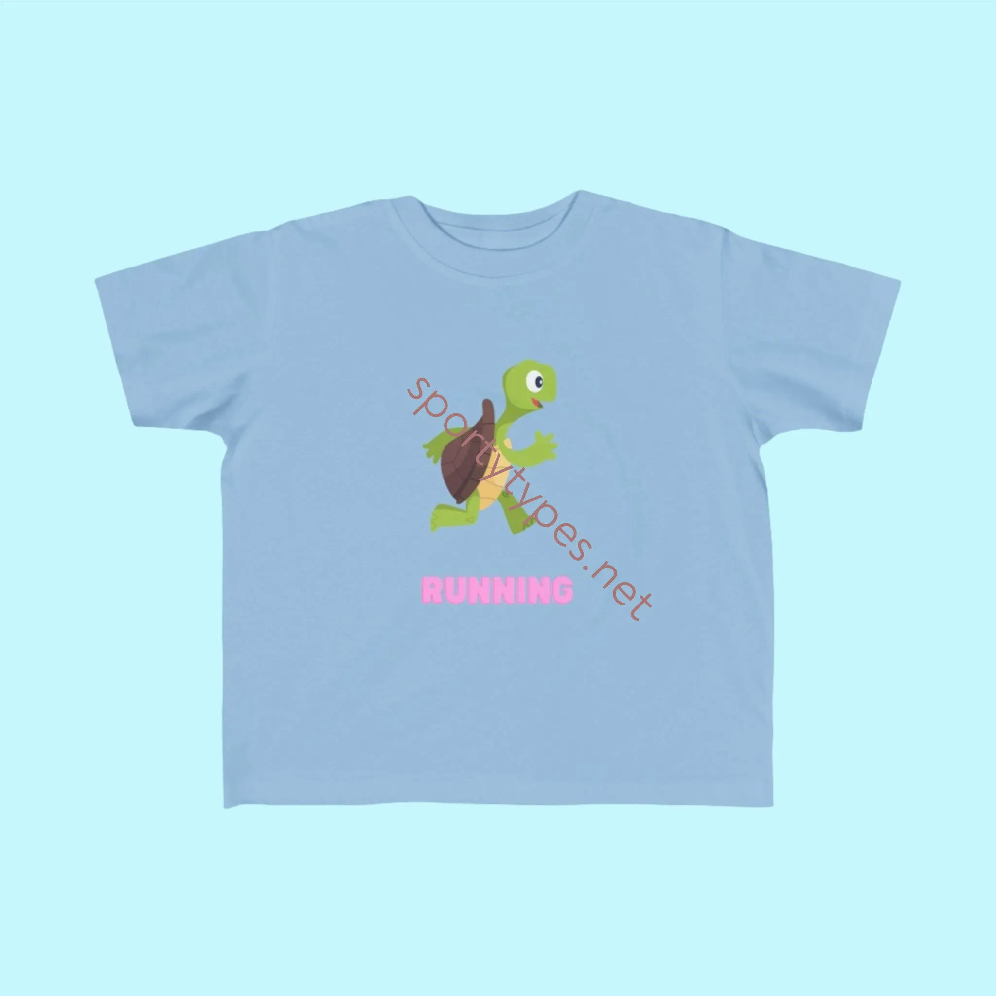 Toddler Running Fan Jersey T-Shirt