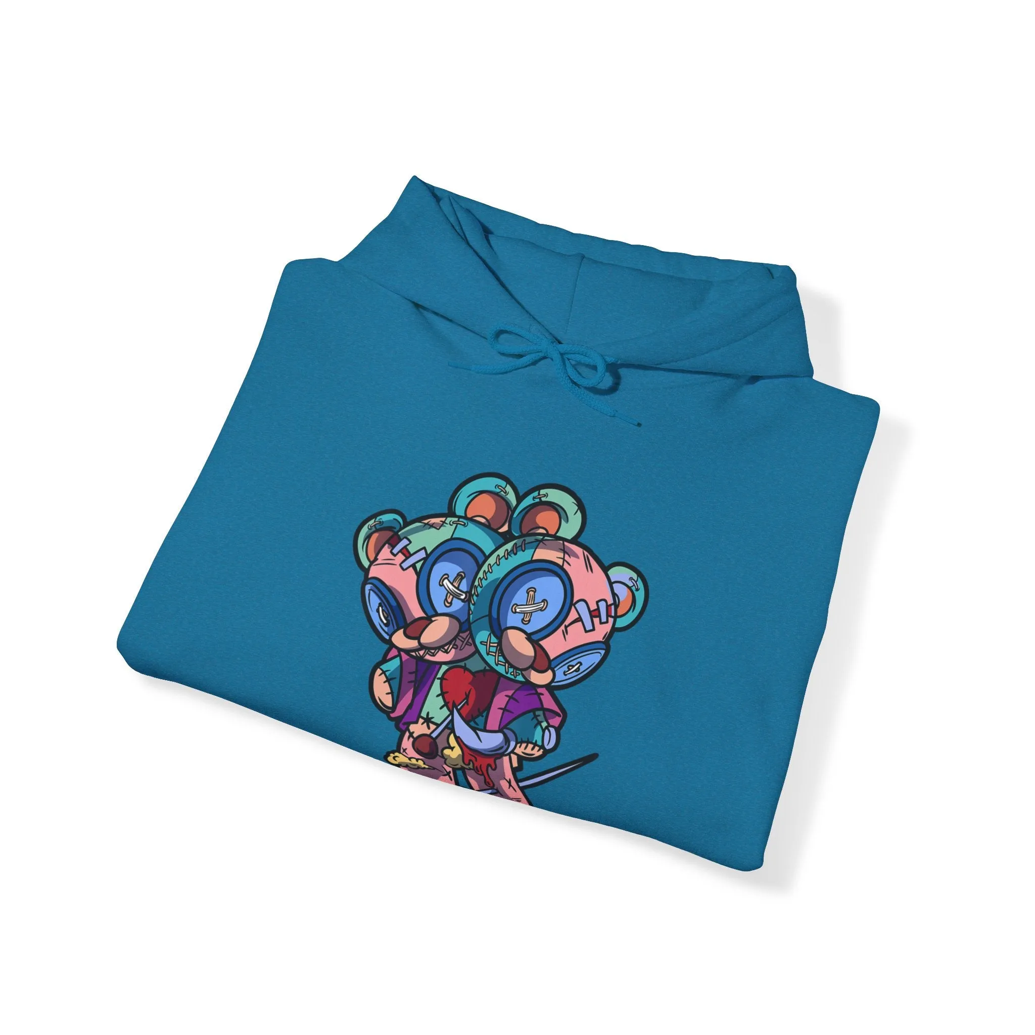 Twin Heads Teddy Bear Hoodie