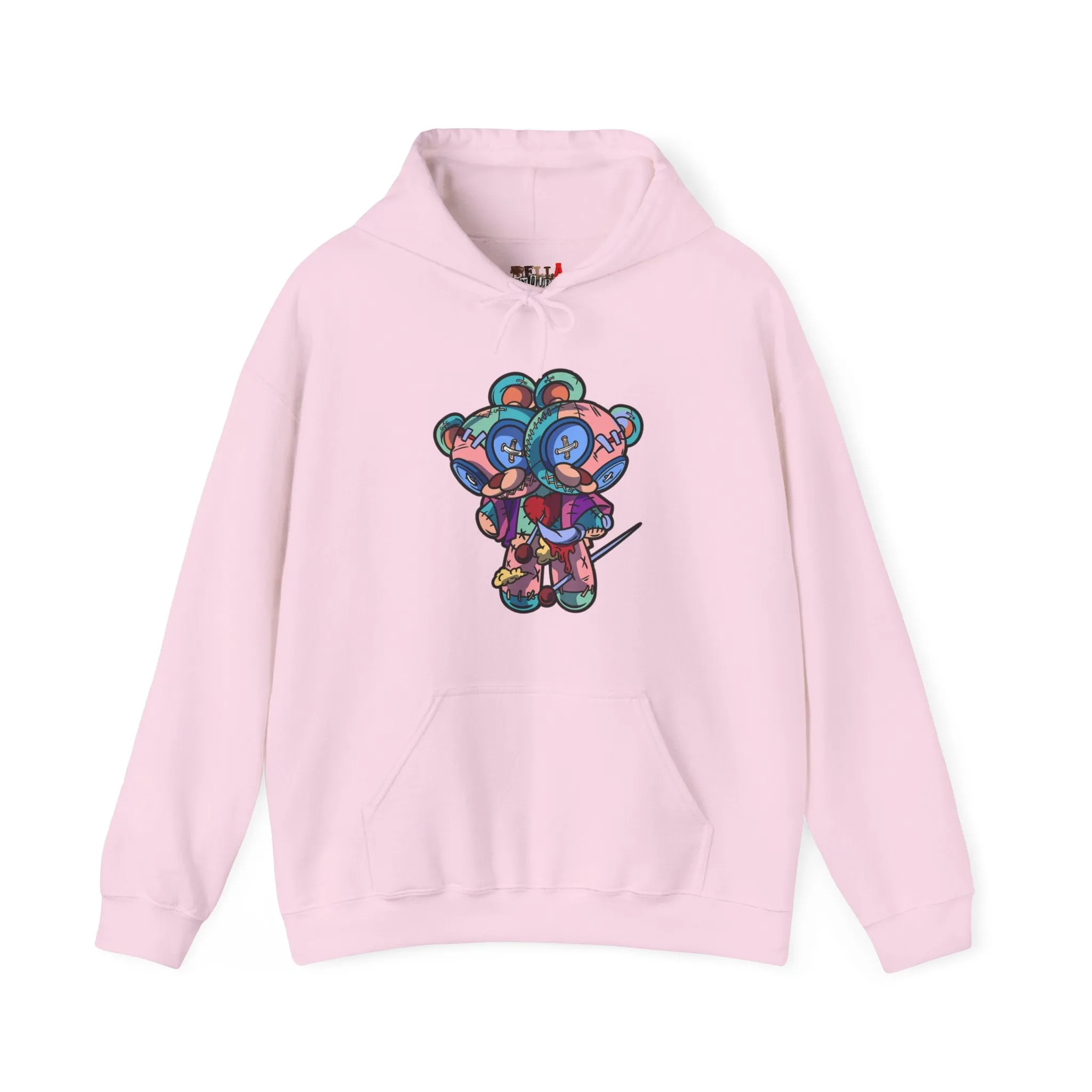 Twin Heads Teddy Bear Hoodie