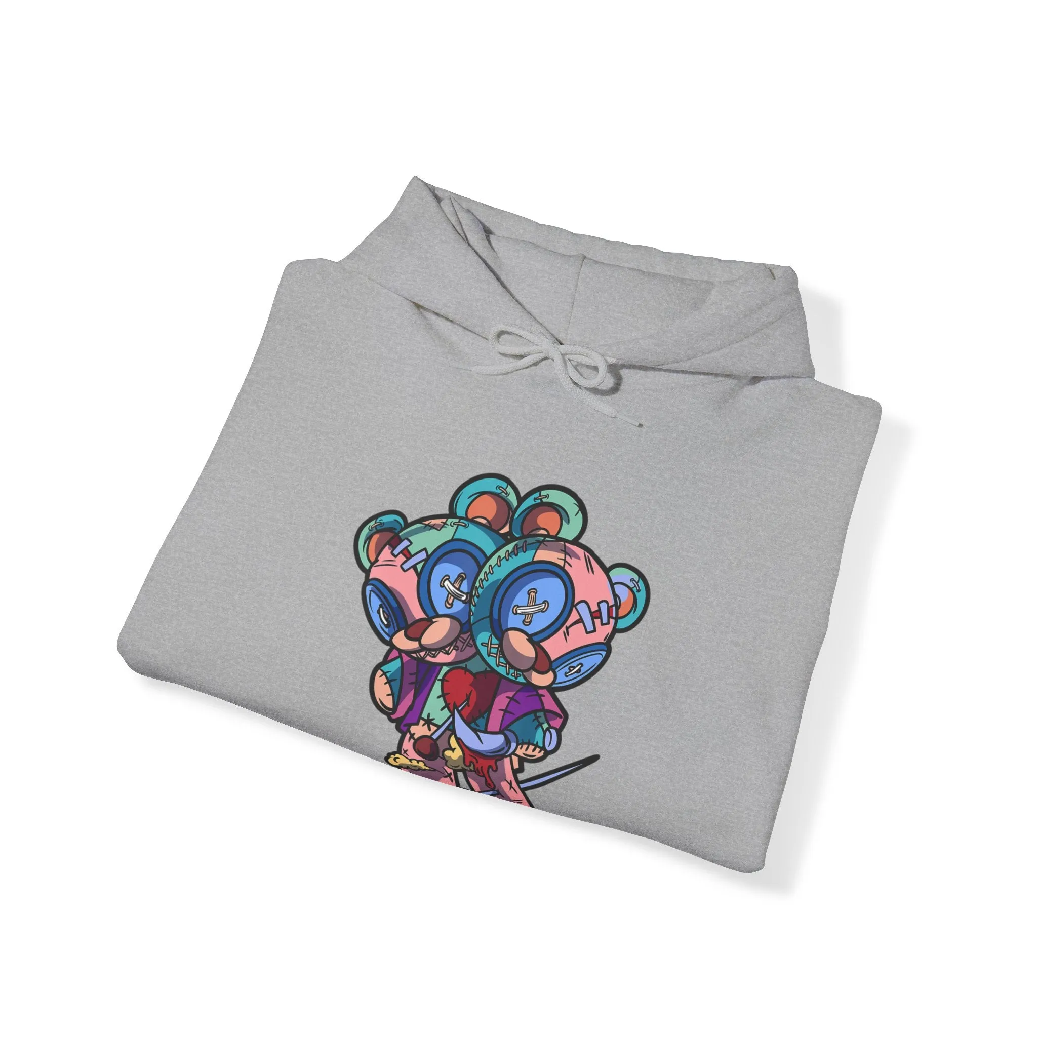 Twin Heads Teddy Bear Hoodie