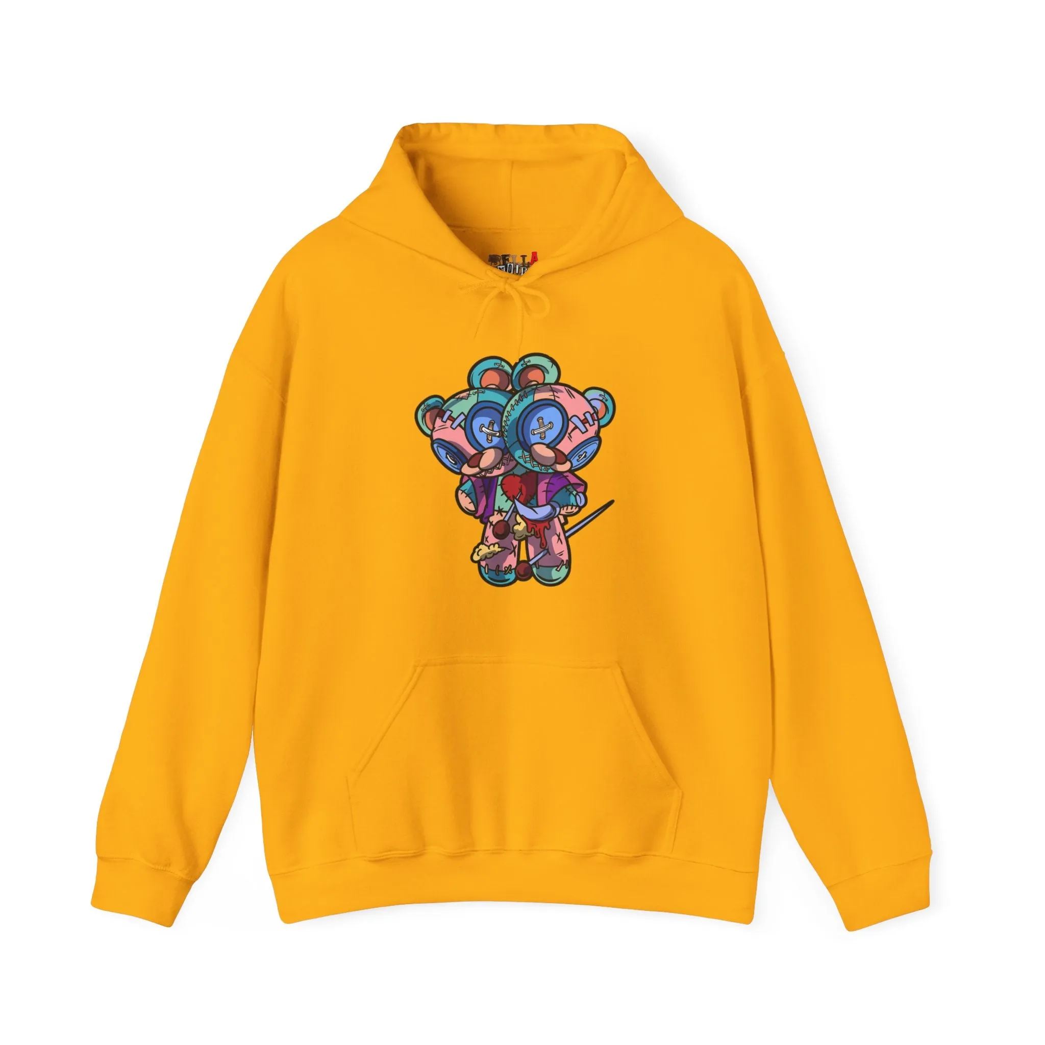 Twin Heads Teddy Bear Hoodie