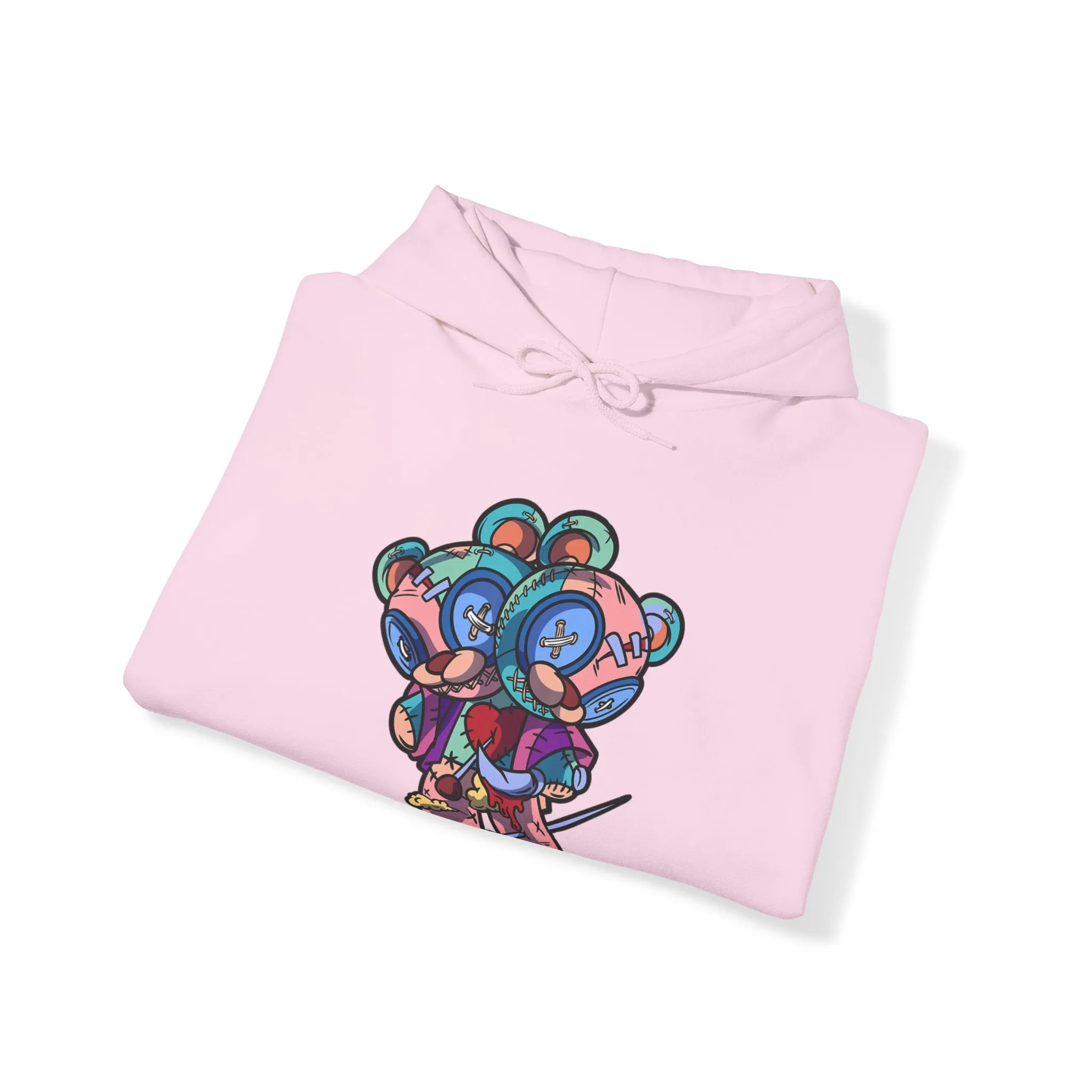 Twin Heads Teddy Bear Hoodie
