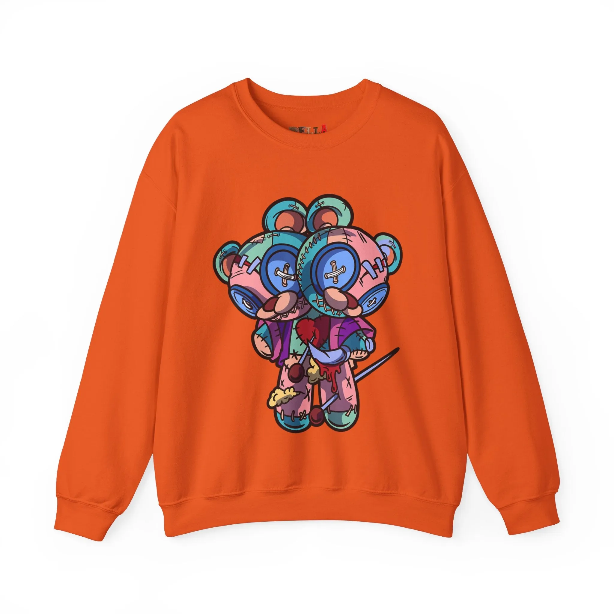 Twin Heads Teddy Bear Sweatshirt