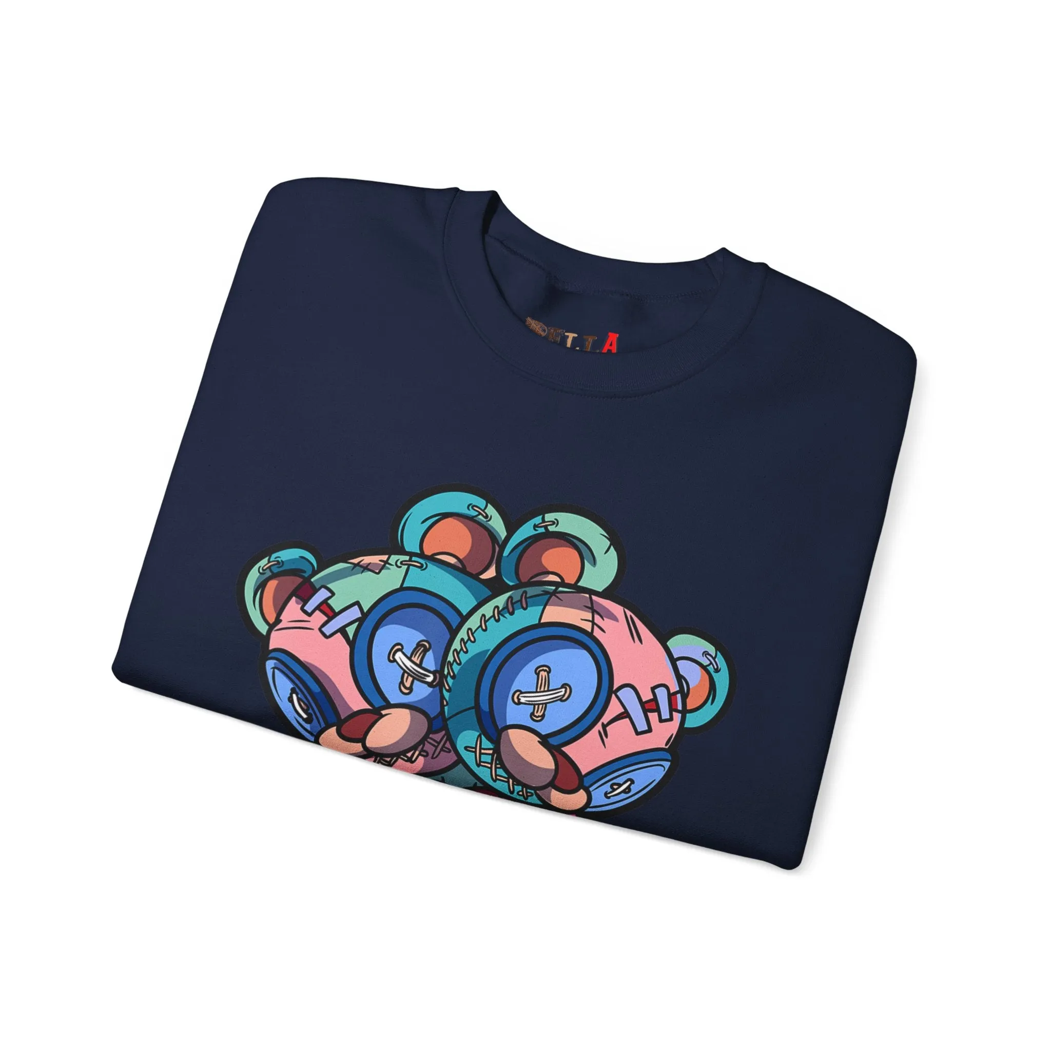 Twin Heads Teddy Bear Sweatshirt