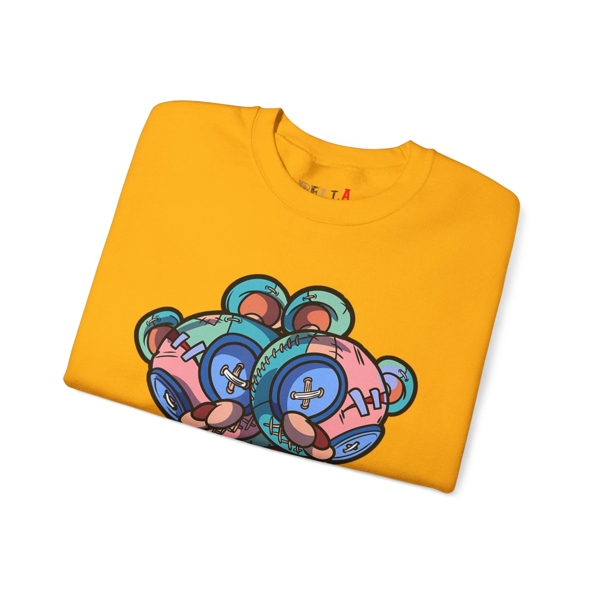 Twin Heads Teddy Bear Sweatshirt