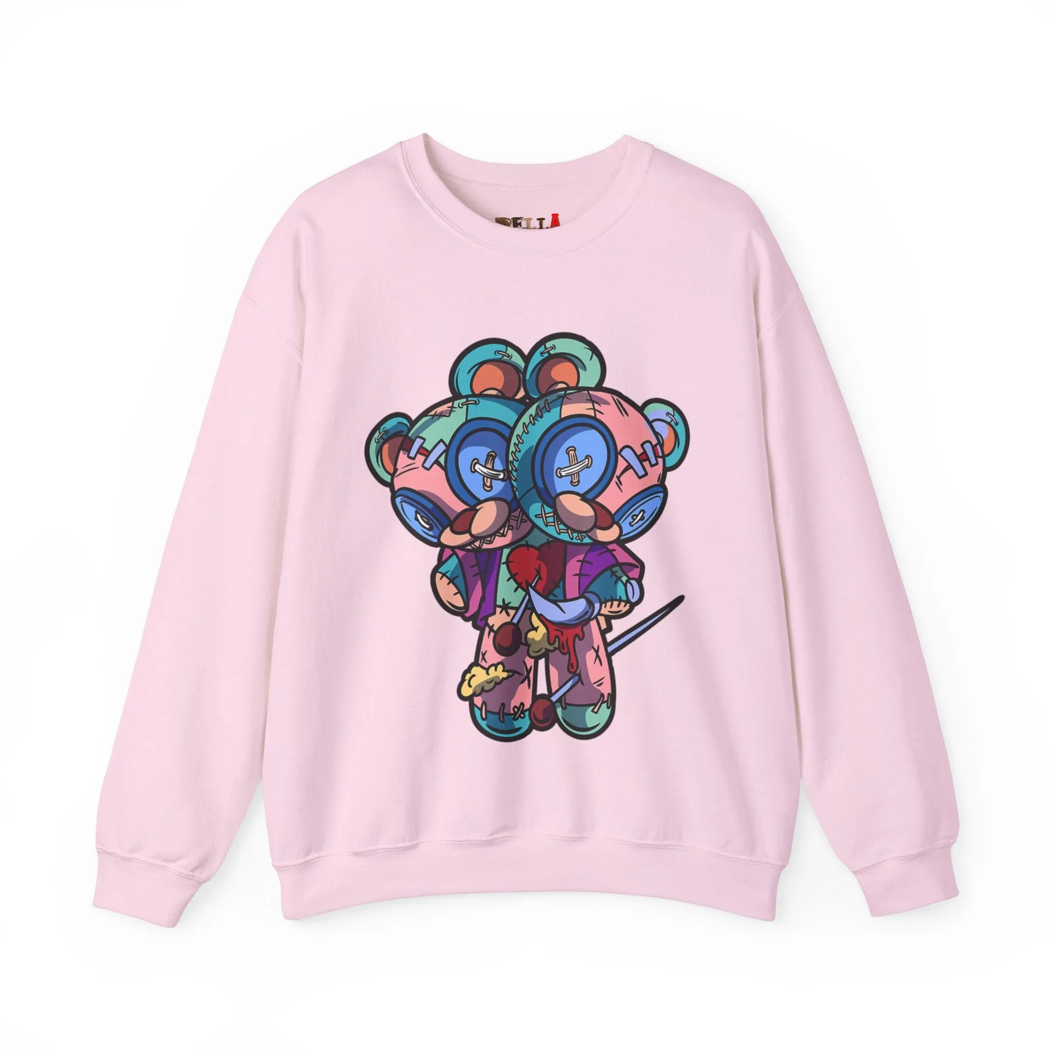 Twin Heads Teddy Bear Sweatshirt