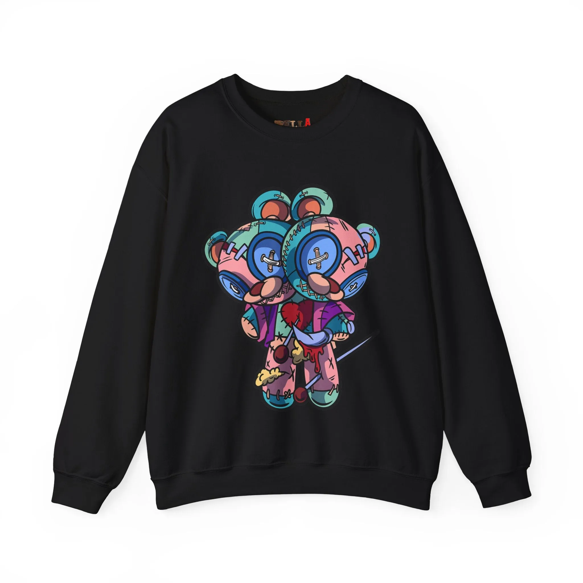 Twin Heads Teddy Bear Sweatshirt