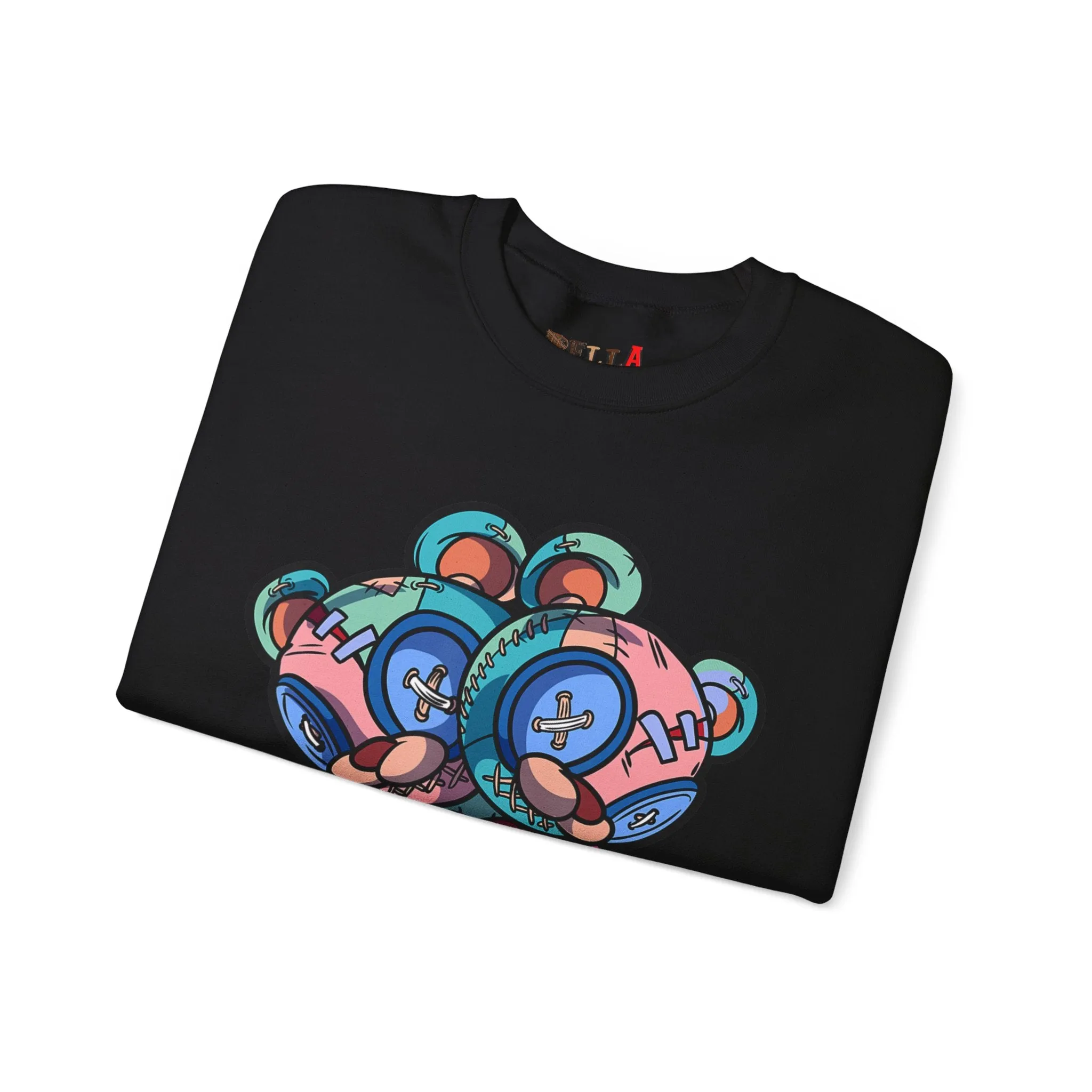 Twin Heads Teddy Bear Sweatshirt