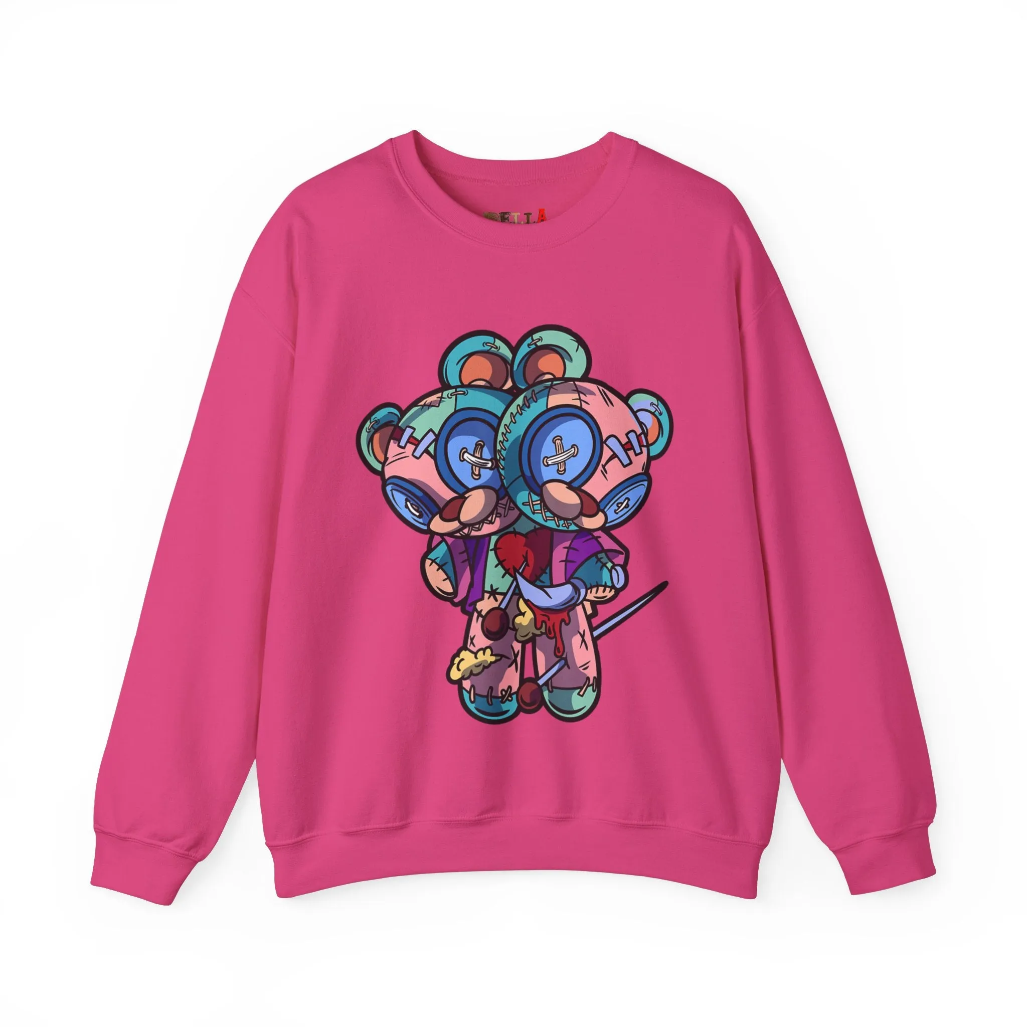 Twin Heads Teddy Bear Sweatshirt