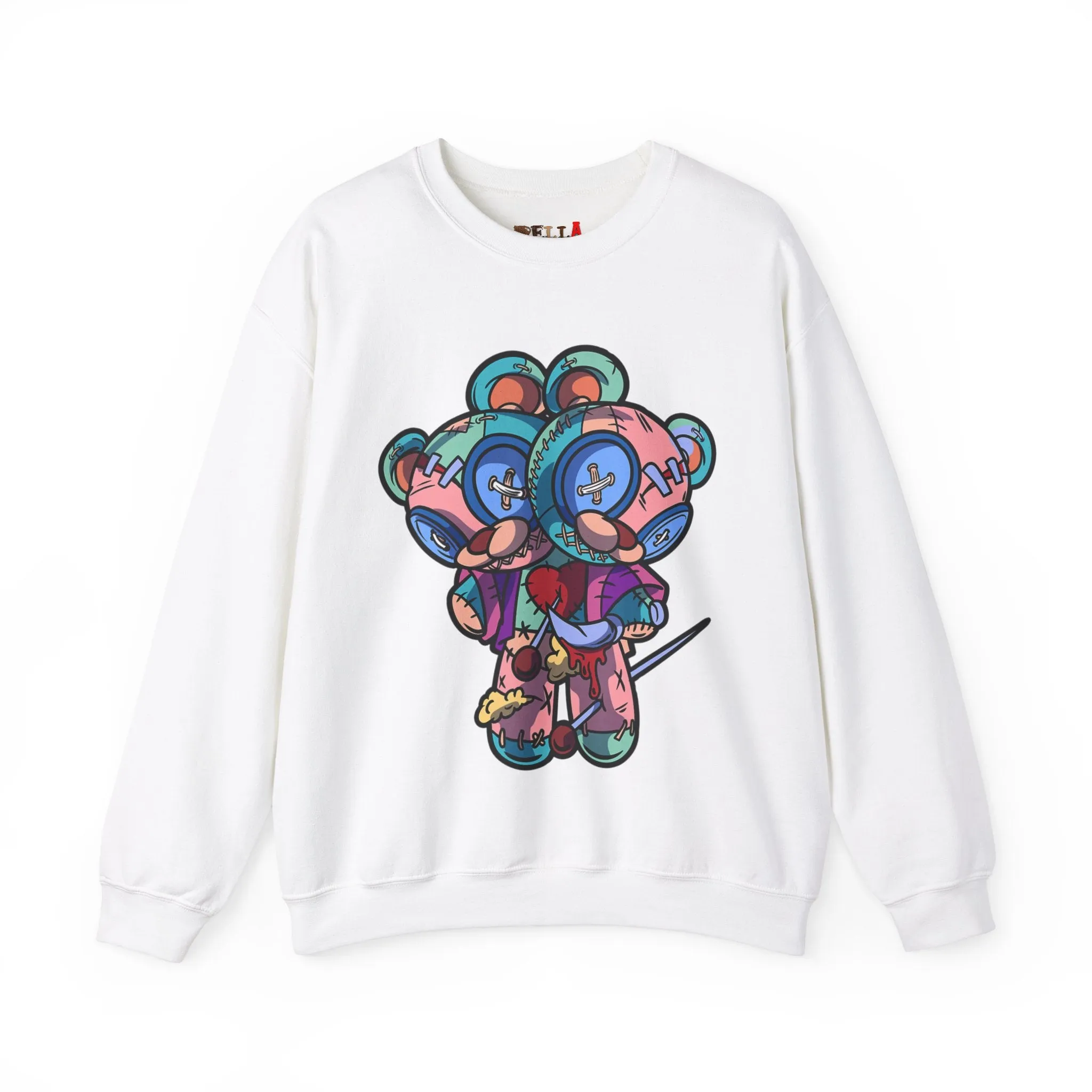Twin Heads Teddy Bear Sweatshirt