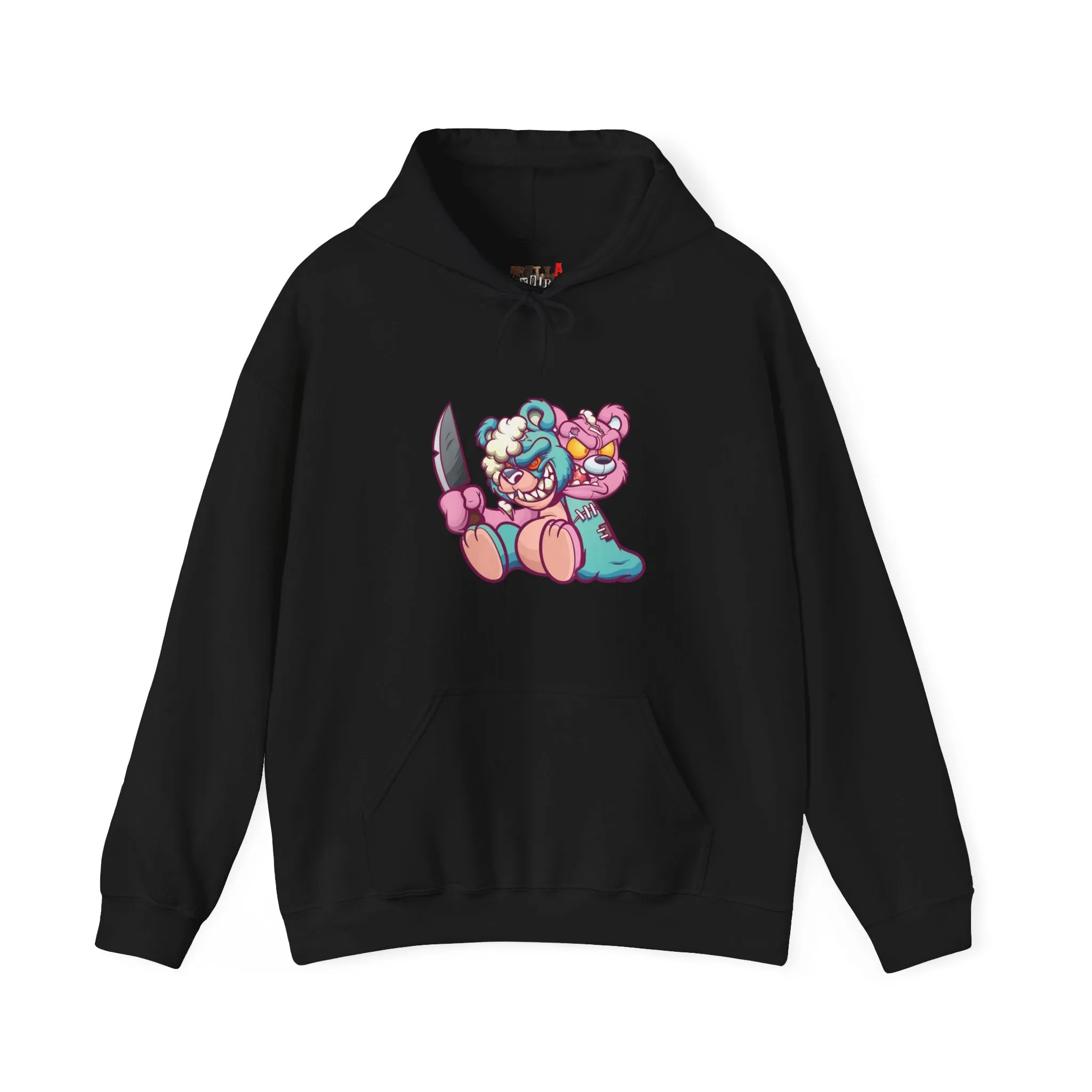 Two Headed Knife Teddy Bear Hoodie