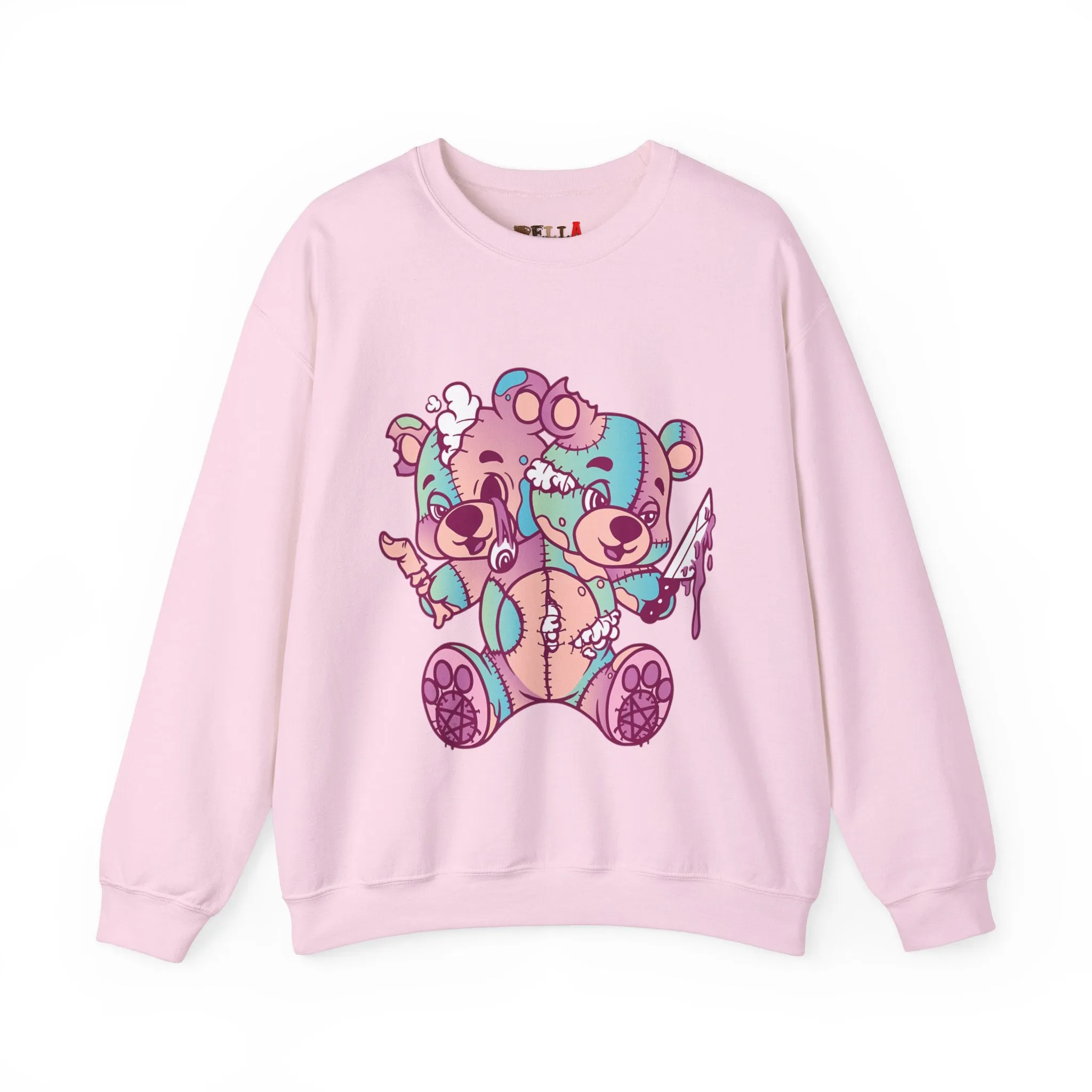 Two Headed Teddy Bear Sweatshirt