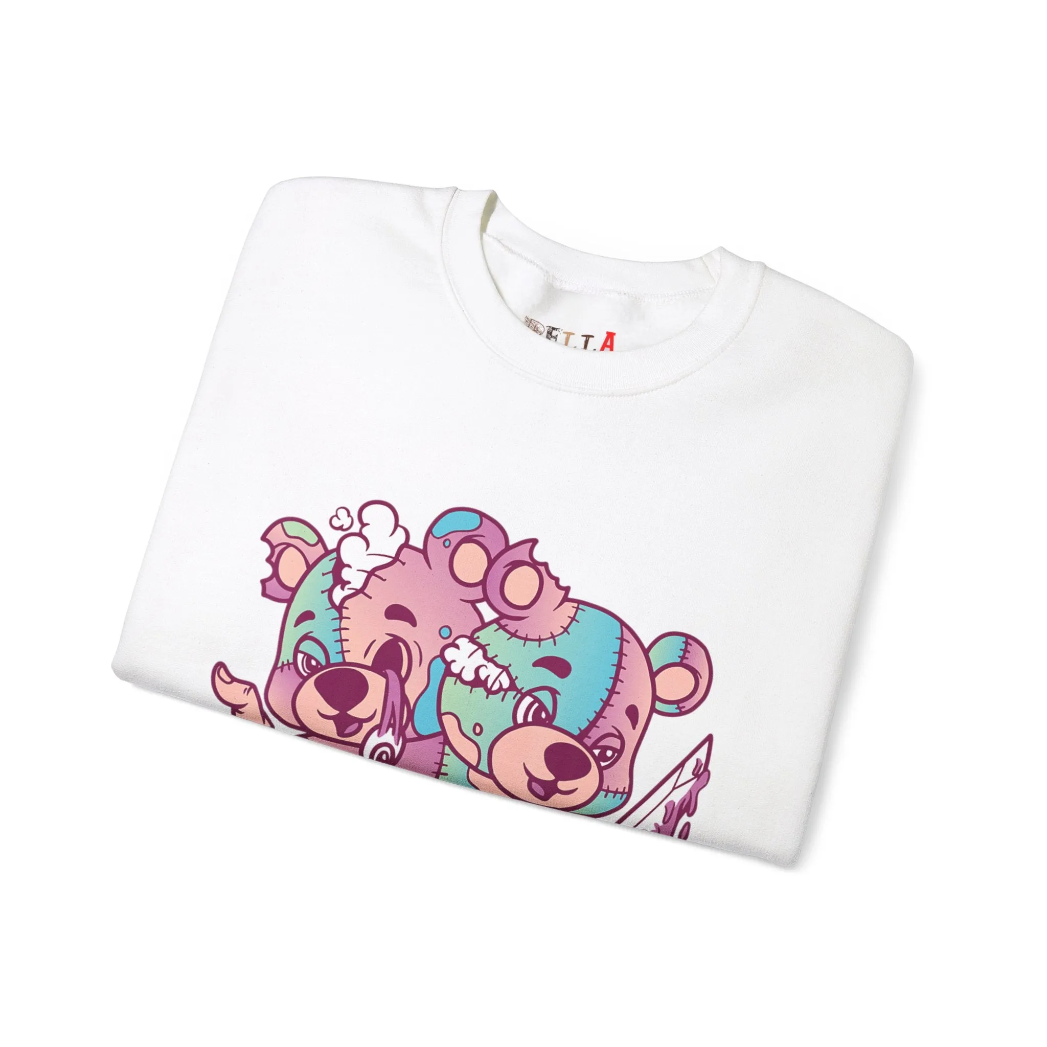 Two Headed Teddy Bear Sweatshirt