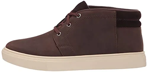 UGG Men's BAYSIDER Chukka Weather Sneaker, Grizzly Leather, 11