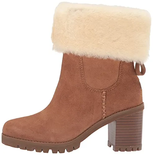 UGG Women's Lupine Fashion Boot, Chestnut Suede, 8