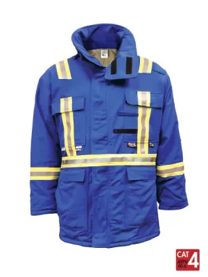 UltraSoft® 9 oz Insulated Parka - Royal Blue - Stylish & Durable Winter Jacket for Women with Multiple Pockets - Style 215