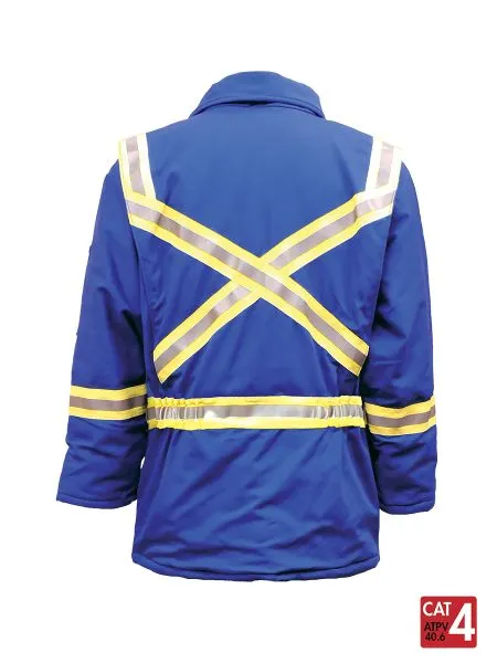 UltraSoft® 9 oz Insulated Parka - Royal Blue - Stylish & Durable Winter Jacket for Women with Multiple Pockets - Style 215