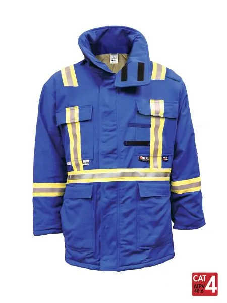 UltraSoft® 9 oz Insulated Parka - Royal Blue - Stylish & Durable Winter Jacket for Women with Multiple Pockets - Style 215