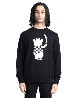 Undercover UC1C4891-2 Bear Graphic Crewneck Black