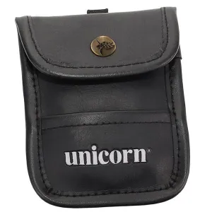 Unicorn Accessory Pouch Black PU Leather