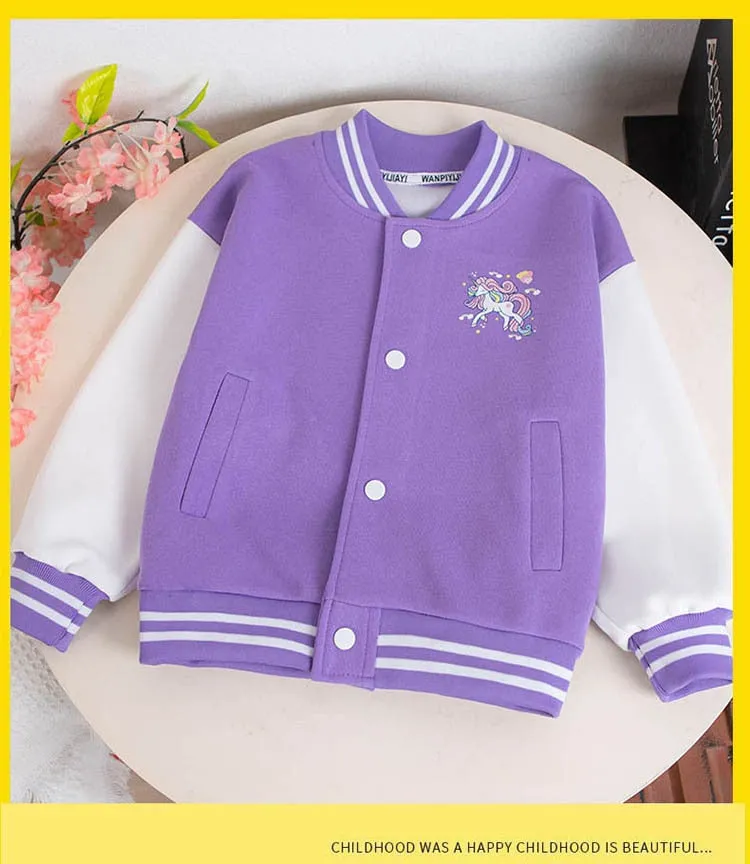 Unicorn Sports Jacket For Girls