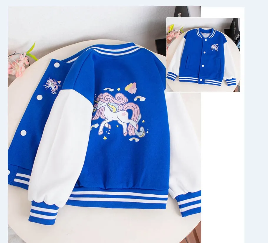 Unicorn Sports Jacket For Girls