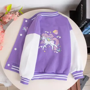 Unicorn Sports Jacket For Girls