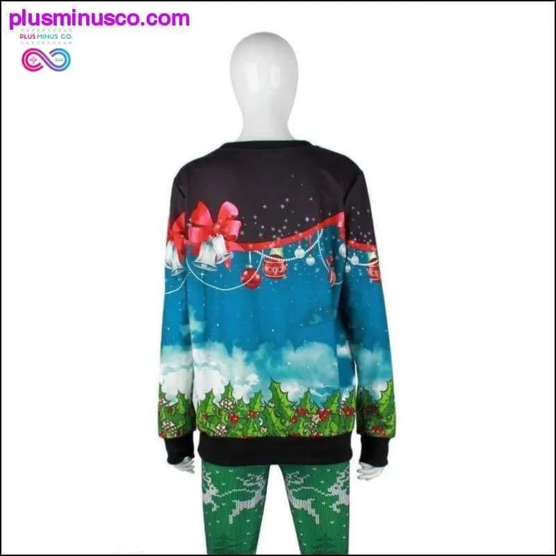 Unisex Men Women UGLY CHRISTMAS SWEATER Vacation Santa Funny