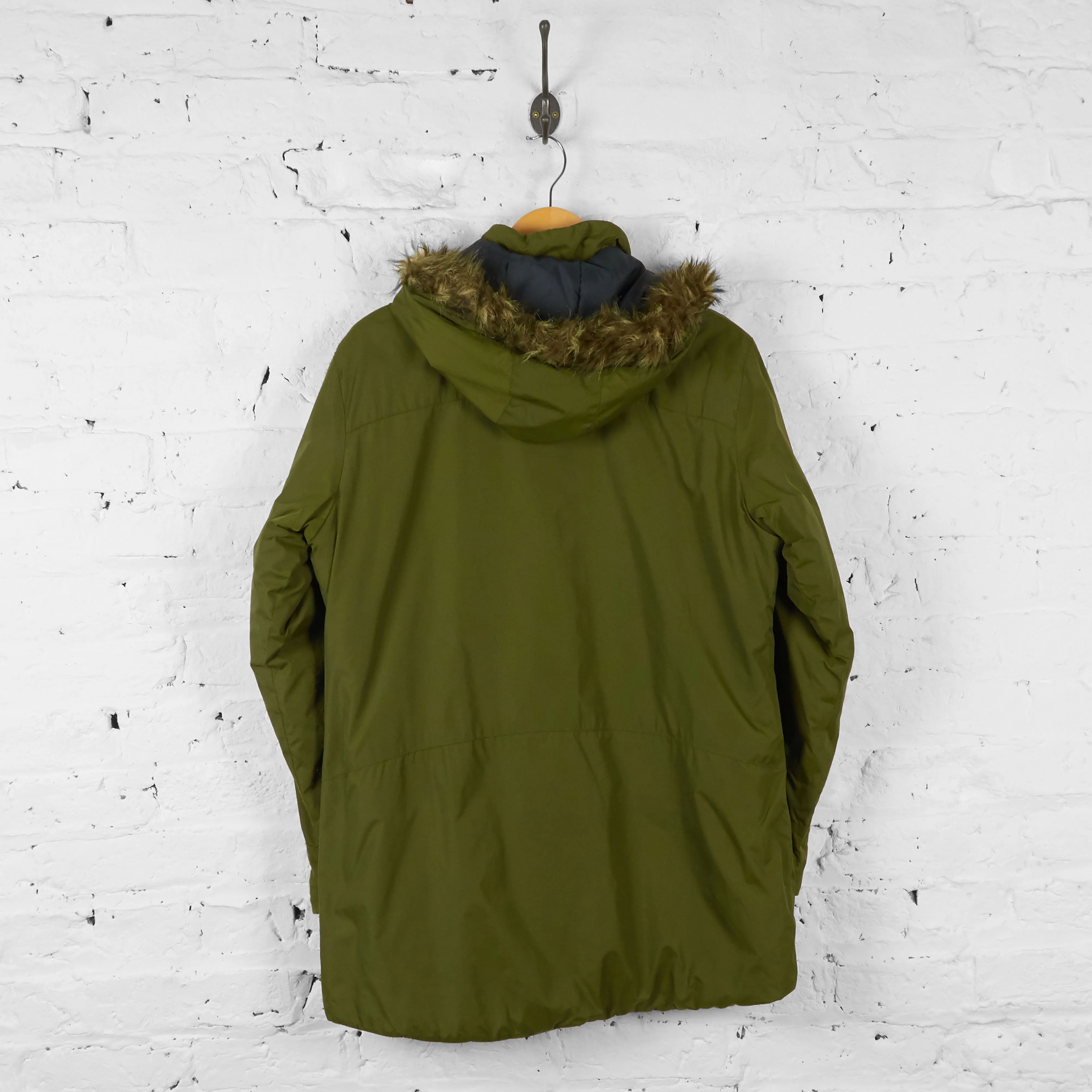 Vintage Helly Hansen Parka Jacket - Khaki - L