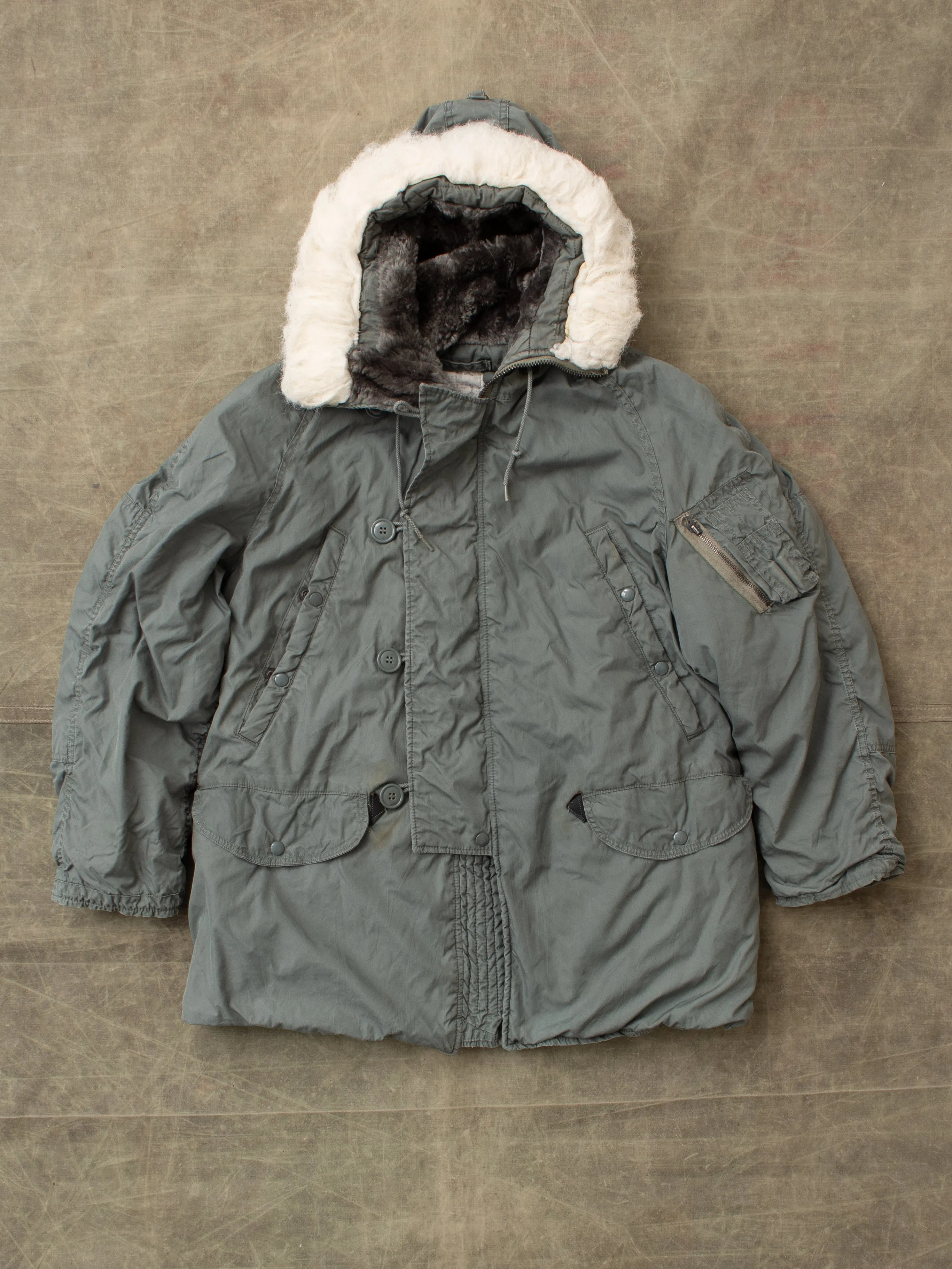 Vintage No. 3 US Army Parka Extreme Cold Weather N-3B Size M