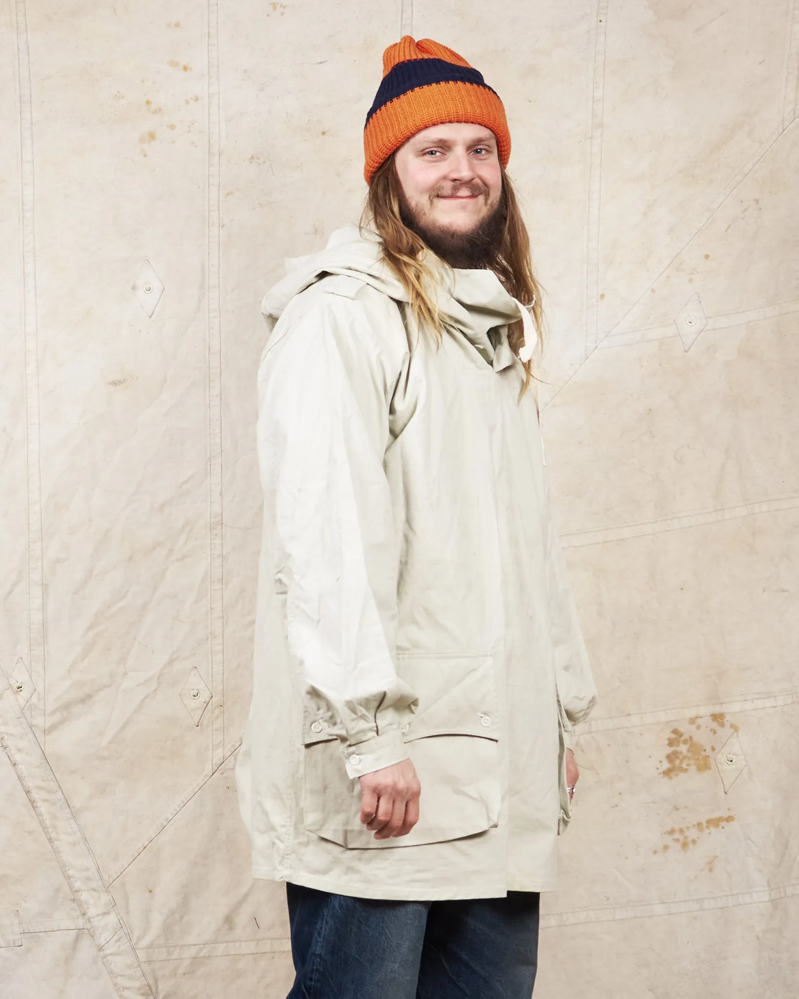 Vintage Swedish Army "Snöblus" Snow Parka