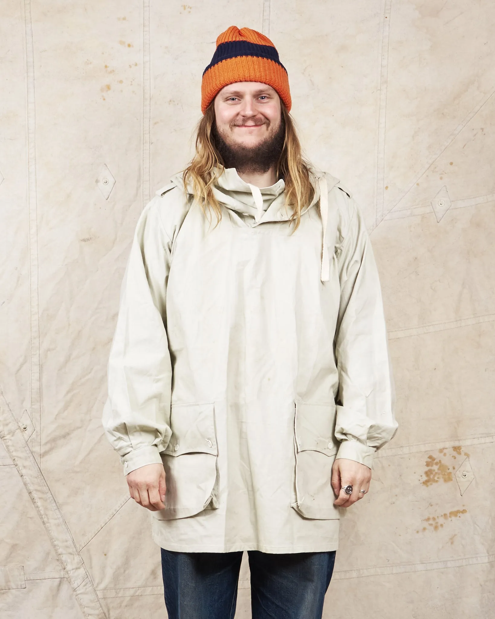 Vintage Swedish Army "Snöblus" Snow Parka