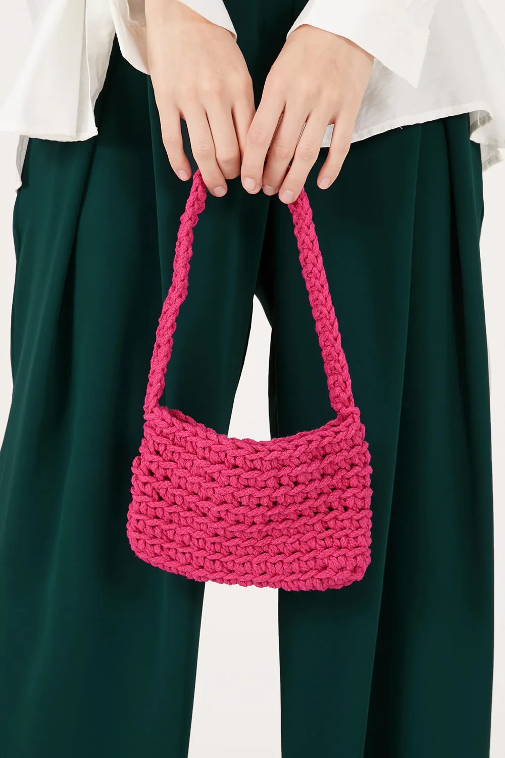 Viviana Chunky Woven Purse