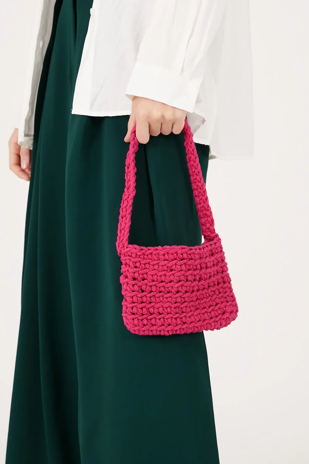 Viviana Chunky Woven Purse