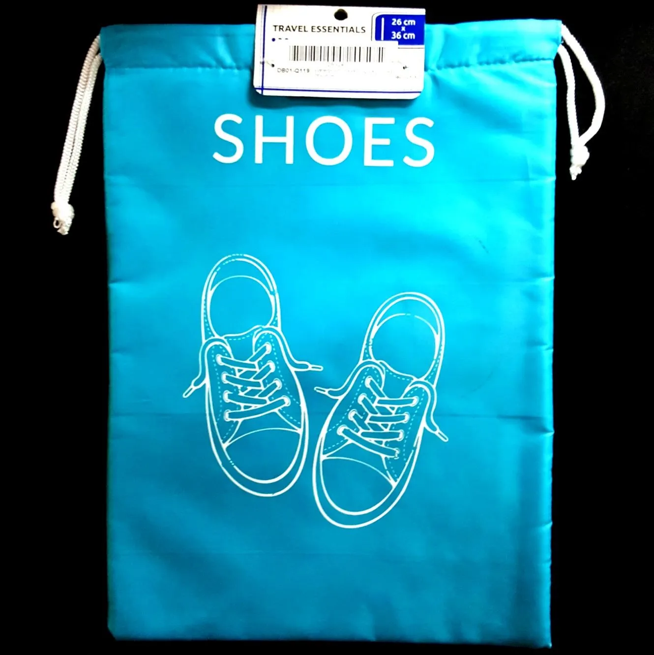 Waterproof Draw Strings Bag for Shoes 26x36cm