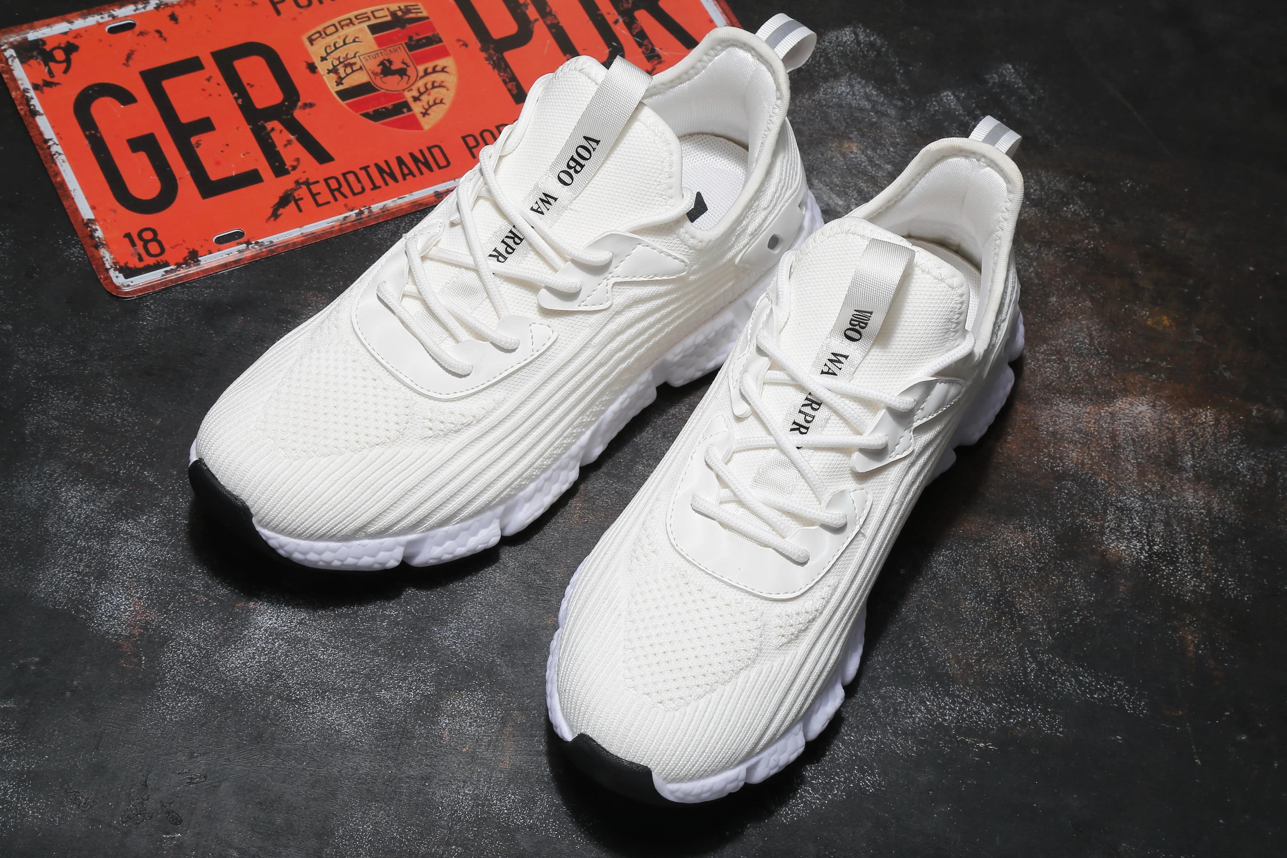 Waterproof Massage Sneaker Whale White | LightCityMall