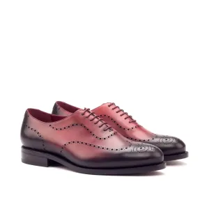 WHOLE CUT OXFORD SHOE
