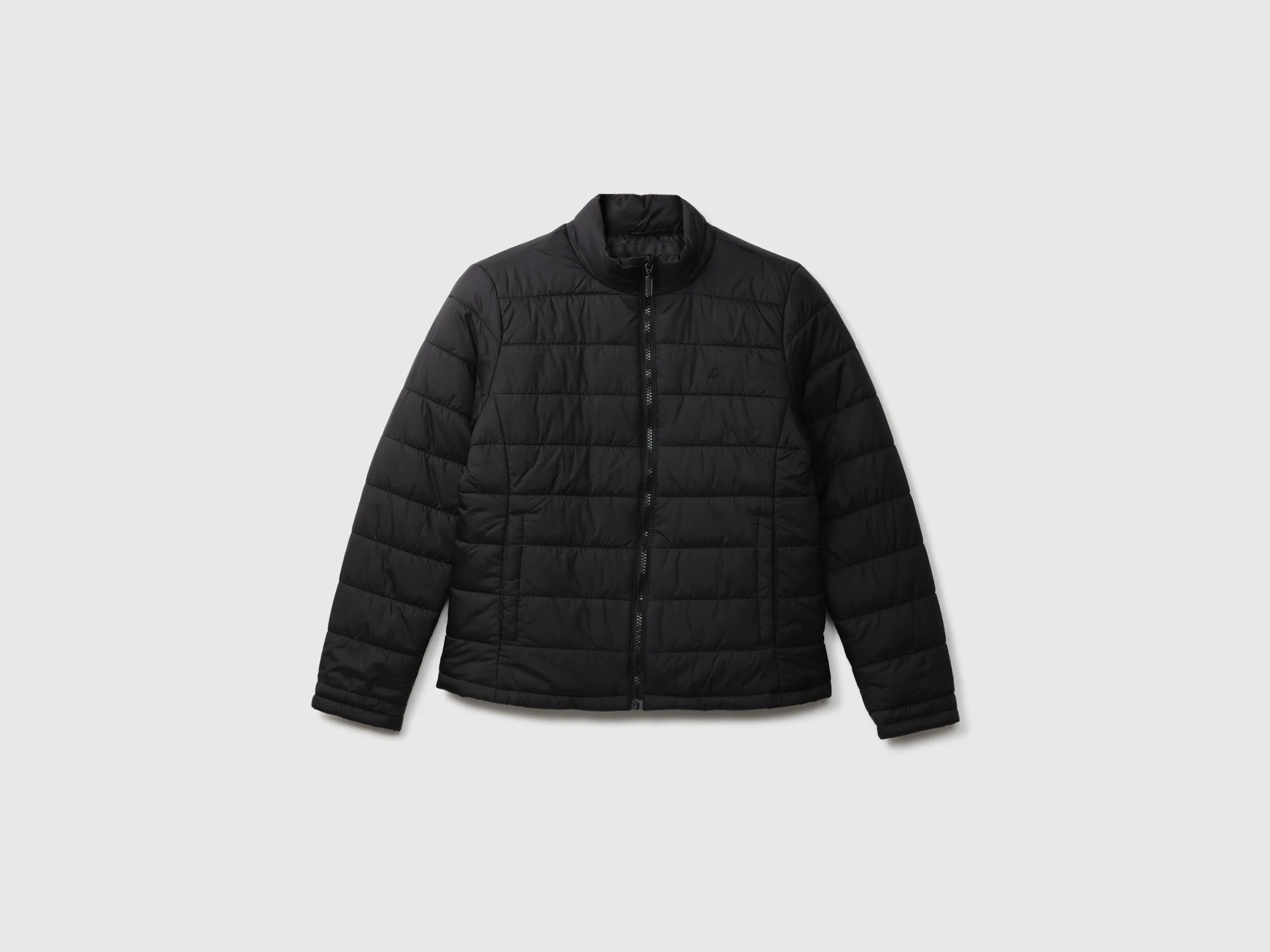 Women Quilted High Neck Jacket
