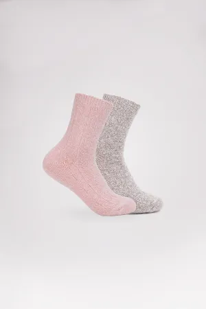 Women's 2-Pack Ultra Soft Crew Socks